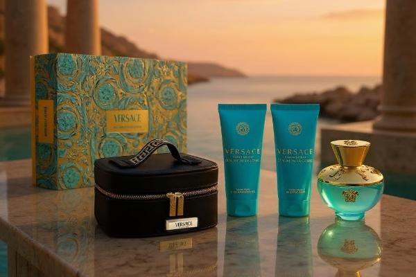 Win The Versace Dylan Turquoise Luxury Gift Set!