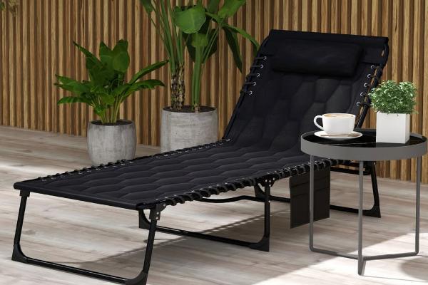 Win A Outsunny Folding Lounger Chair with Reclining Back!