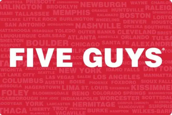 Win AARP Rewards Five Guys Gift Card Giveaway