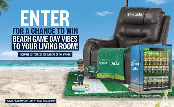 Win Corona x Jets Lime Zone Sweepstakes