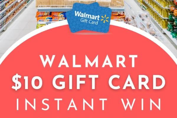 Win an Walmart Gift Card Instantly