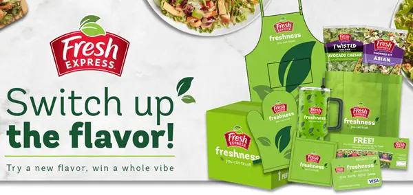 Win The Fresh Express Switch Up the Flavor Sweepstakes