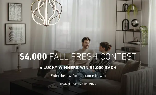 Win 1 of 4 $1,000 Artika Gift Cards Contest
