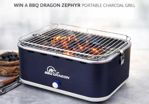 Win A BBQ Dragon Zephyr Portable Grill Giveaway