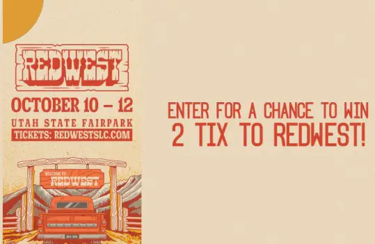 Win 2 Tix to RedWest Sweepstakes