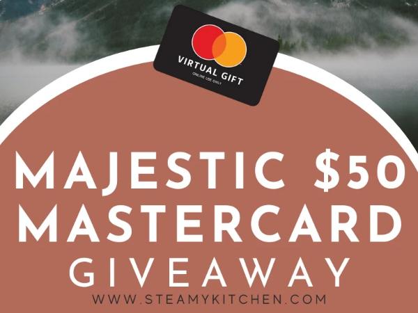 Win Majestic Mastercard $50 Gift Card Giveaway