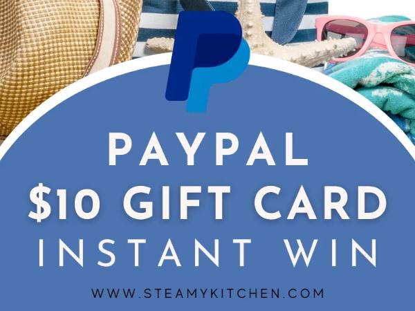 Win A $10 PayPal Gift Card Instantly