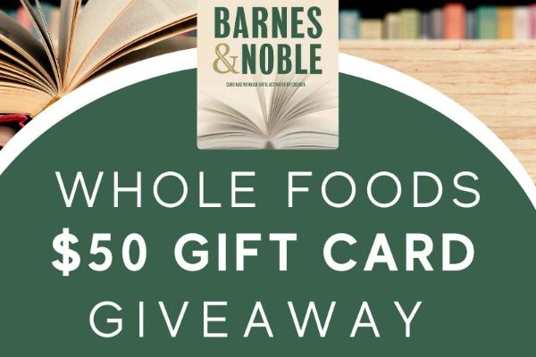 Win A $50 Barnes & Noble Gift Card Giveaway