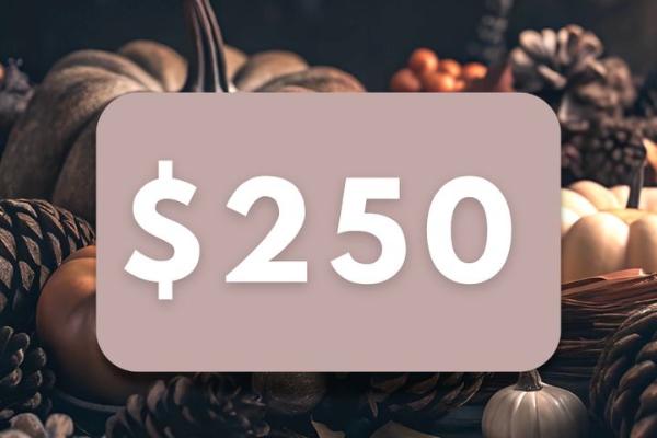 Win A $250 Gift Card Thanksgiving Treats Sweepstakes