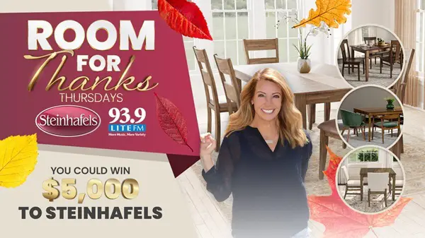 Win Room For Thanks Sweepstakes