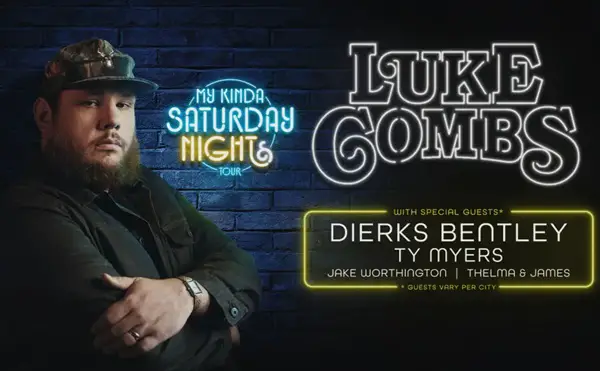 Win Luke Combs My Kinda Saturday Night Tour SiriusXM Sweepstakes