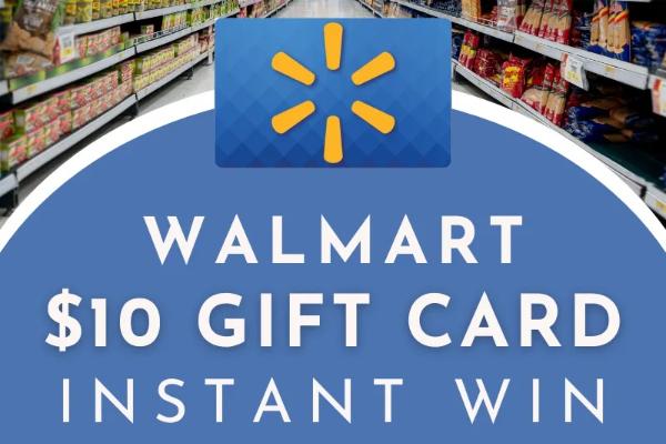Win A $10 Walmart Wins Gift Card Instantly