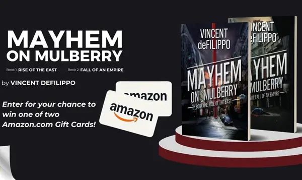 Win Mayhem On Mulberry Book Blitz Giveaway