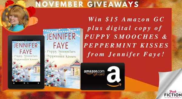 Win A $15 Amazon Gift Card from Jennifer Faye!