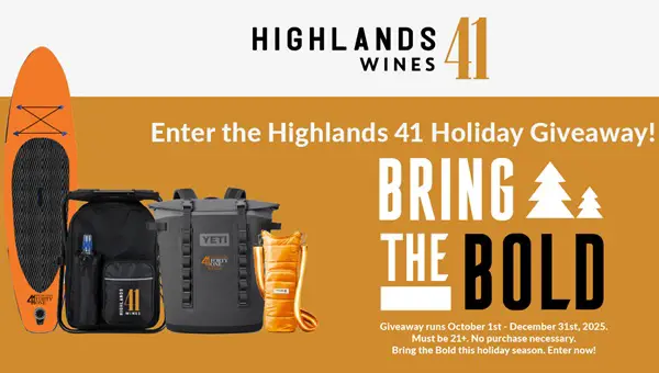 Win The Highlands 41 Holiday Giveaway