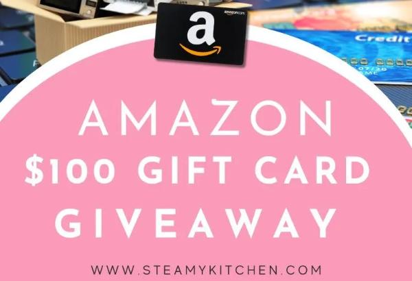 Win A $100 Amazon Gift Card Giveaway