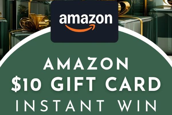 Win A $10 Amazon Gift Card Instantly