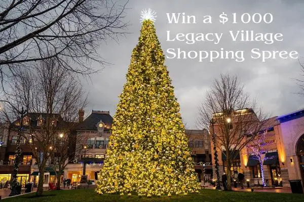 Win A $1,000 Holiday Shopping Spree at Legacy Village Sweepstakes