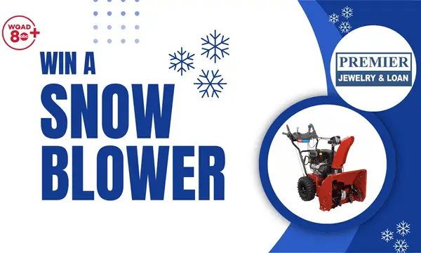Win A Snowblower with WQAD and Premier Jewelry & Loan this Winter!