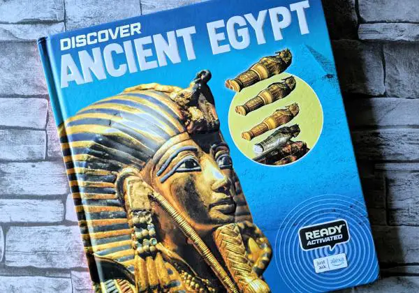Win The Discover Ancient Egypt Interactive Book Giveaway