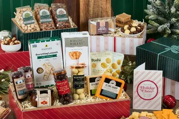 Win Festive Savory Sweet Indulgent Charcuterie Gourmet Holiday Gift Basket Giveaway