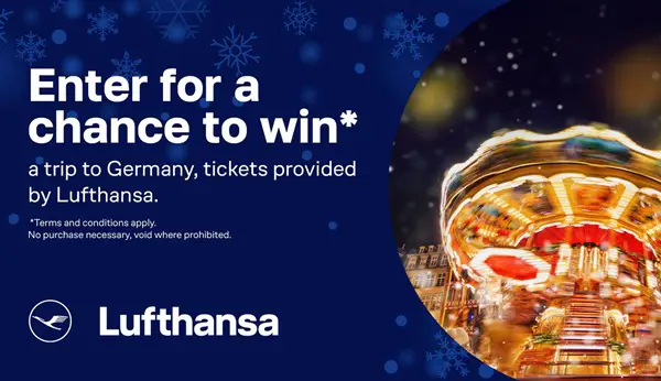 Win Lufthansa Ticket Holiday Sweepstakes