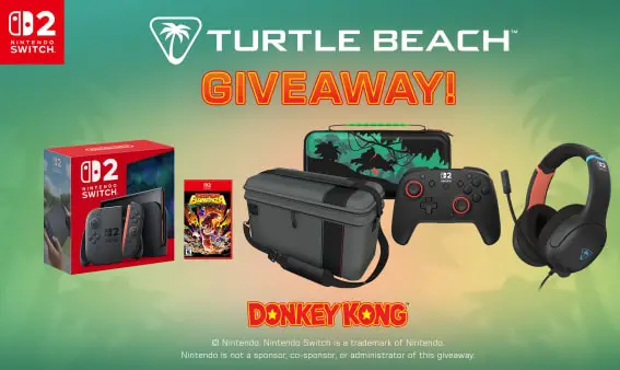 Win Turtle Beach Donkey Kong NS2 Giveaway