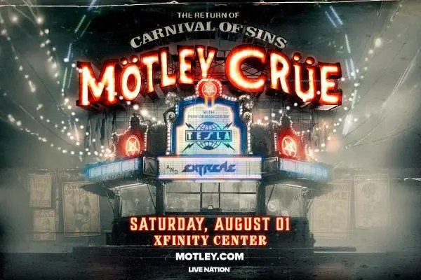 Win Motley Crue at Xfinity Center Sweepstakes