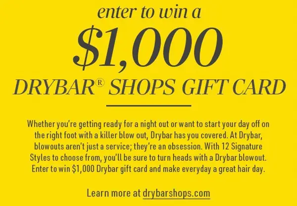 Win The Bachelor Nation Drybar Holiday Giveaway