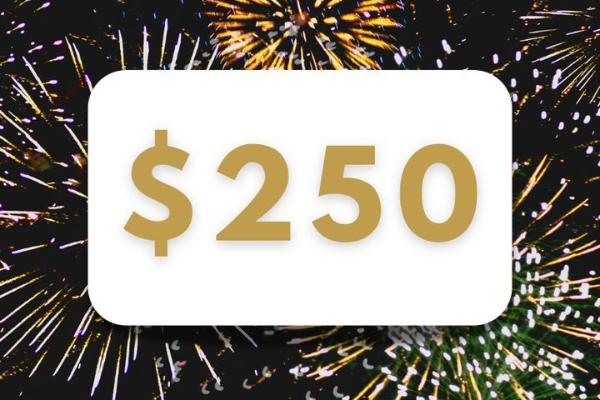 Win A $250 Gift Card New Year, New Adventure Sweepstakes