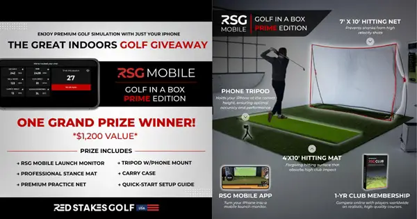 Win The Red Stakes Golf Great Indoors Golf Giveaway