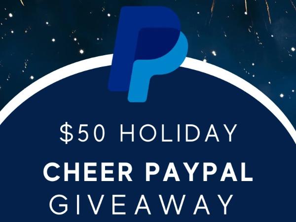 Win The Holiday Cheer $50 PayPal Cash Giveaway