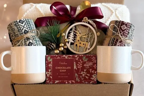 Win Cozy Fireside Knit Blanket and Holiday Treats Gift Basket Giveaway