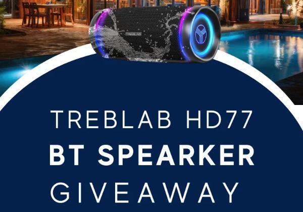 Win TREBLAB Premium Bluetooth Speaker Giveaway