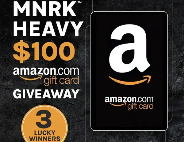 Win MNRK Heavy Amazon Gift Card Fall 2025 Giveaway