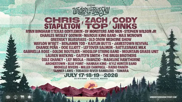 Win The Under the Big Sky 2026 SiriusXM Sweepstakes