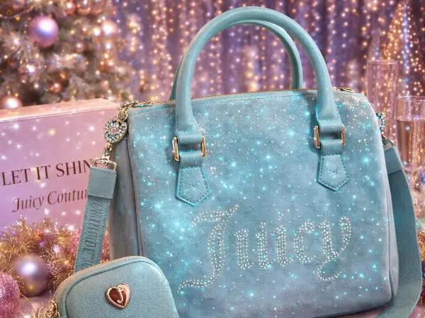 Win The Juicy Couture Let It Shine Satchel Cool Blue Dream Giveaway