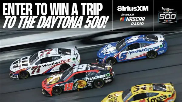 Win 2026 DAYTONA 500® SiriusXM Sweepstakes