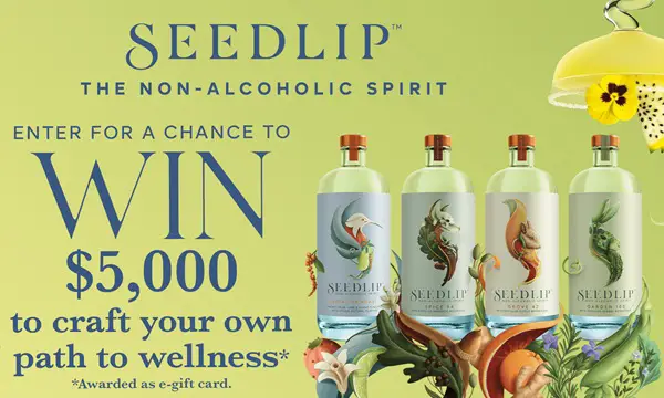 Win The Seedlip Dry January Sweepstakes
