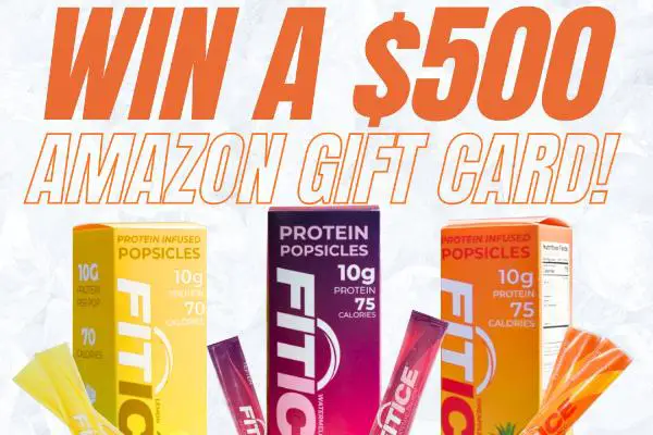 Win Fit Ice: $500 Amazon Gift Card Giveaway