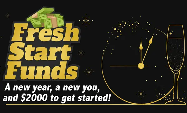 Win The Fresh Start Funds Sweepstakes