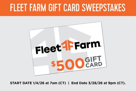 Win A $500 Fleet Farm Gift Card Sweepstakes
