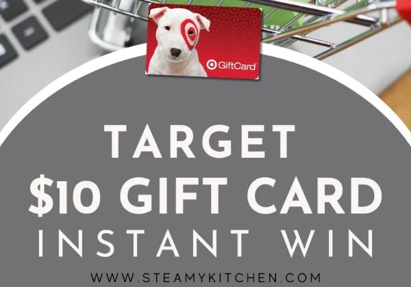Win A $10 Target Gift Cards Instantly