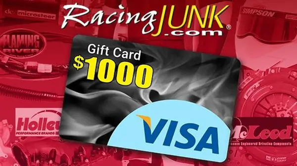 Win The RacingJunk.com $1,000 Gift Card Giveaway