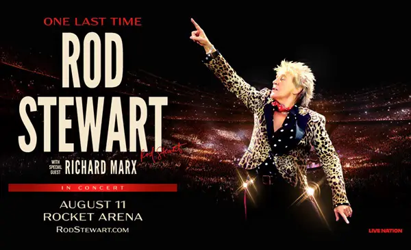 Win Ticket to See Rod Stewart at Rocket Arena Sweepstakes