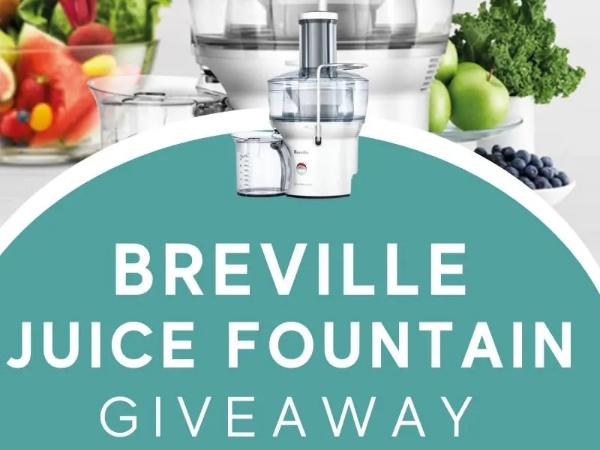 Win The Breville Juice Fountain Compact Juicer Giveaway