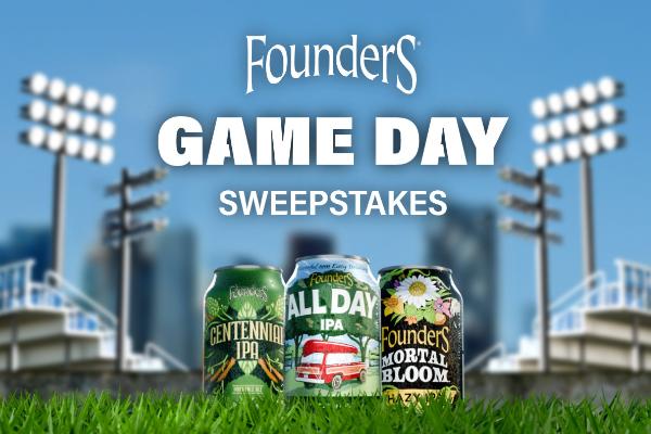 Win Founders Sports Gift Card Sweepstakes