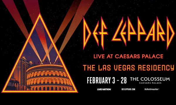 Win Def Leppard: Live at Caesars Palace - The Las Vegas Residency SiriusXM Sweepstakes