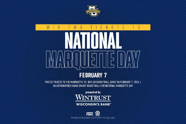 Win National Marquette Day Sweepstakes