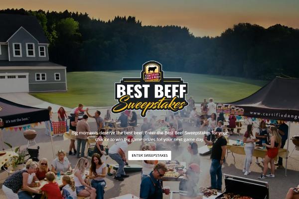 Win Certified Angus Beef Sweepstakes